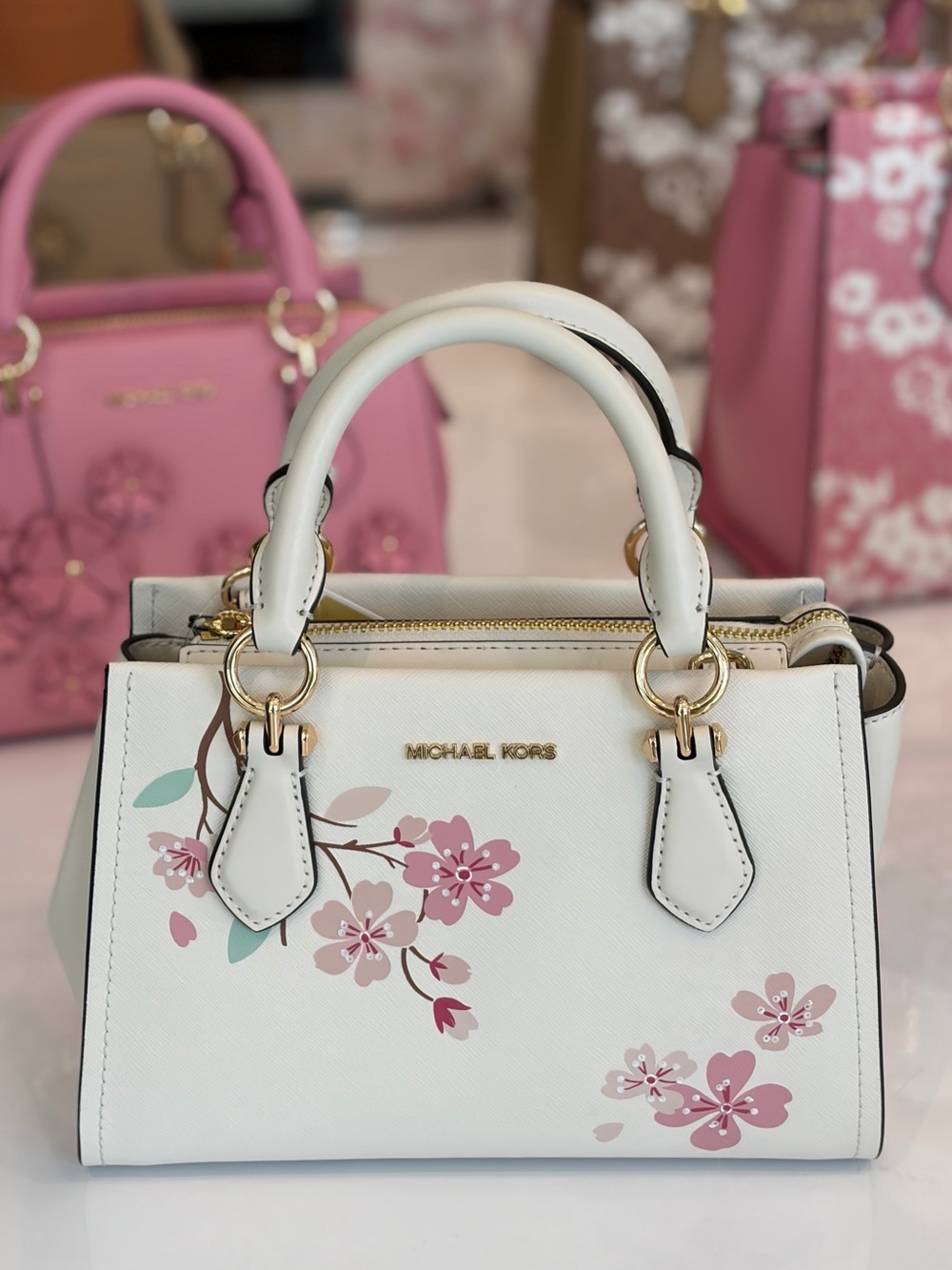MICHAEL KORS Marilyn Small Embellished Satchel Crossbody and Wallet Set - Picture 4 of 13
